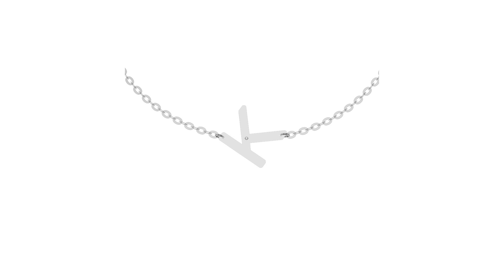 Náramok s diamantom Big Line K