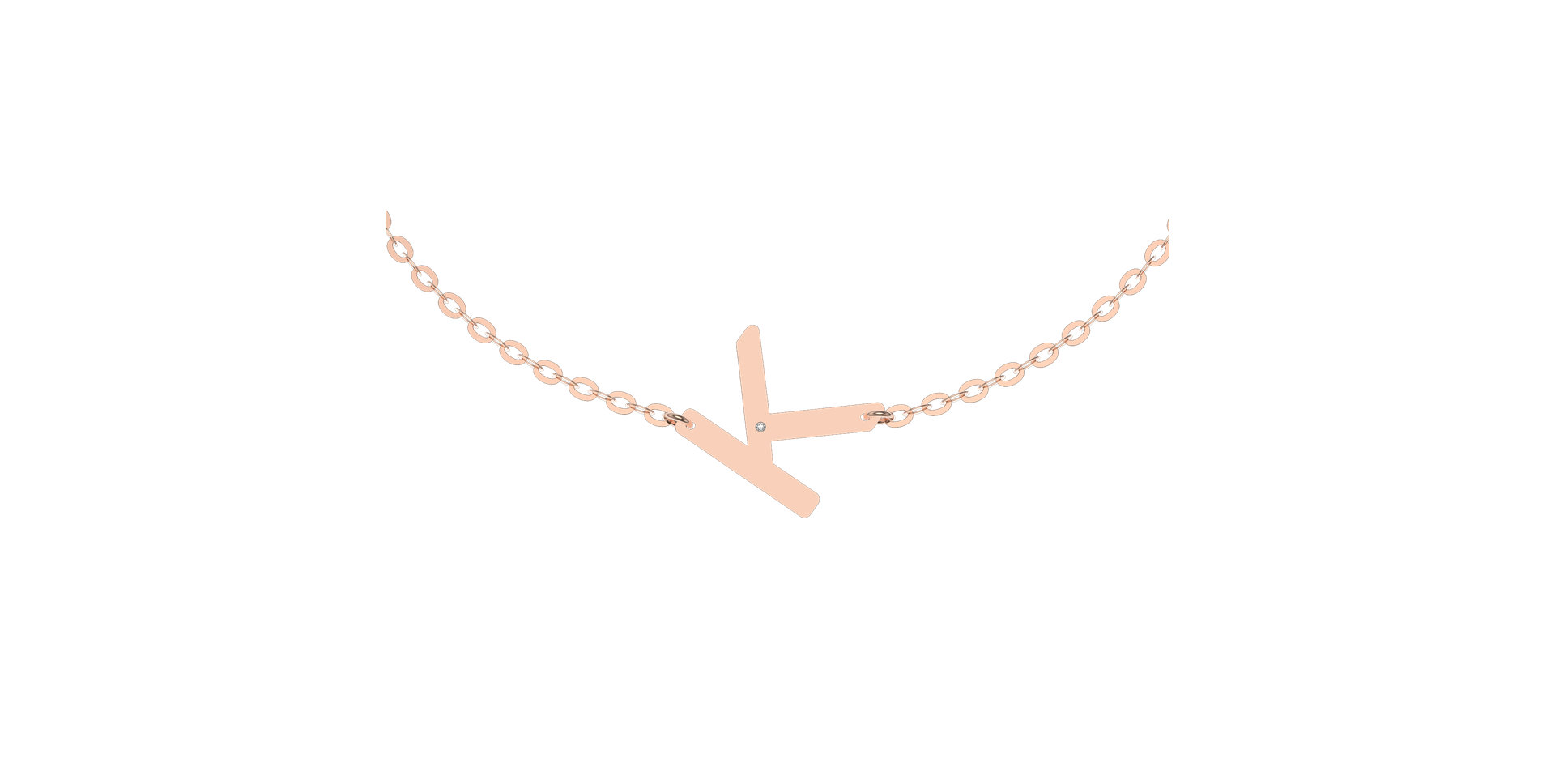 Náramok s diamantom Big Line K