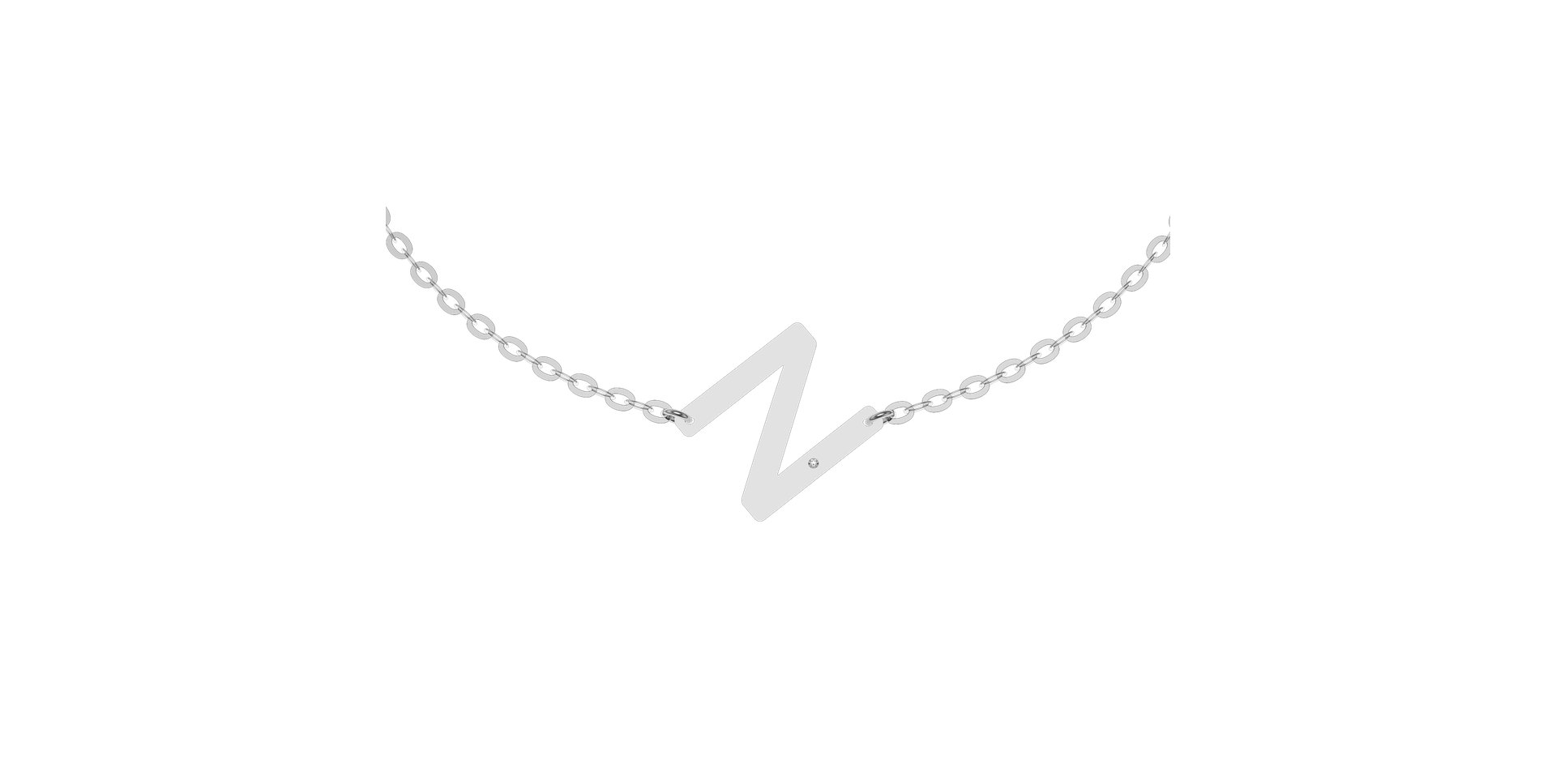 Náramok s diamantom Big Line N