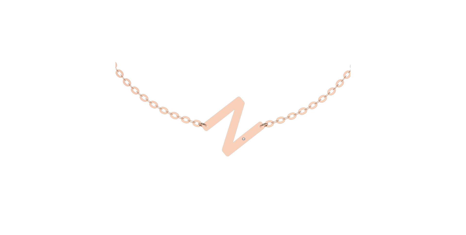 Náramok s diamantom Big Line N