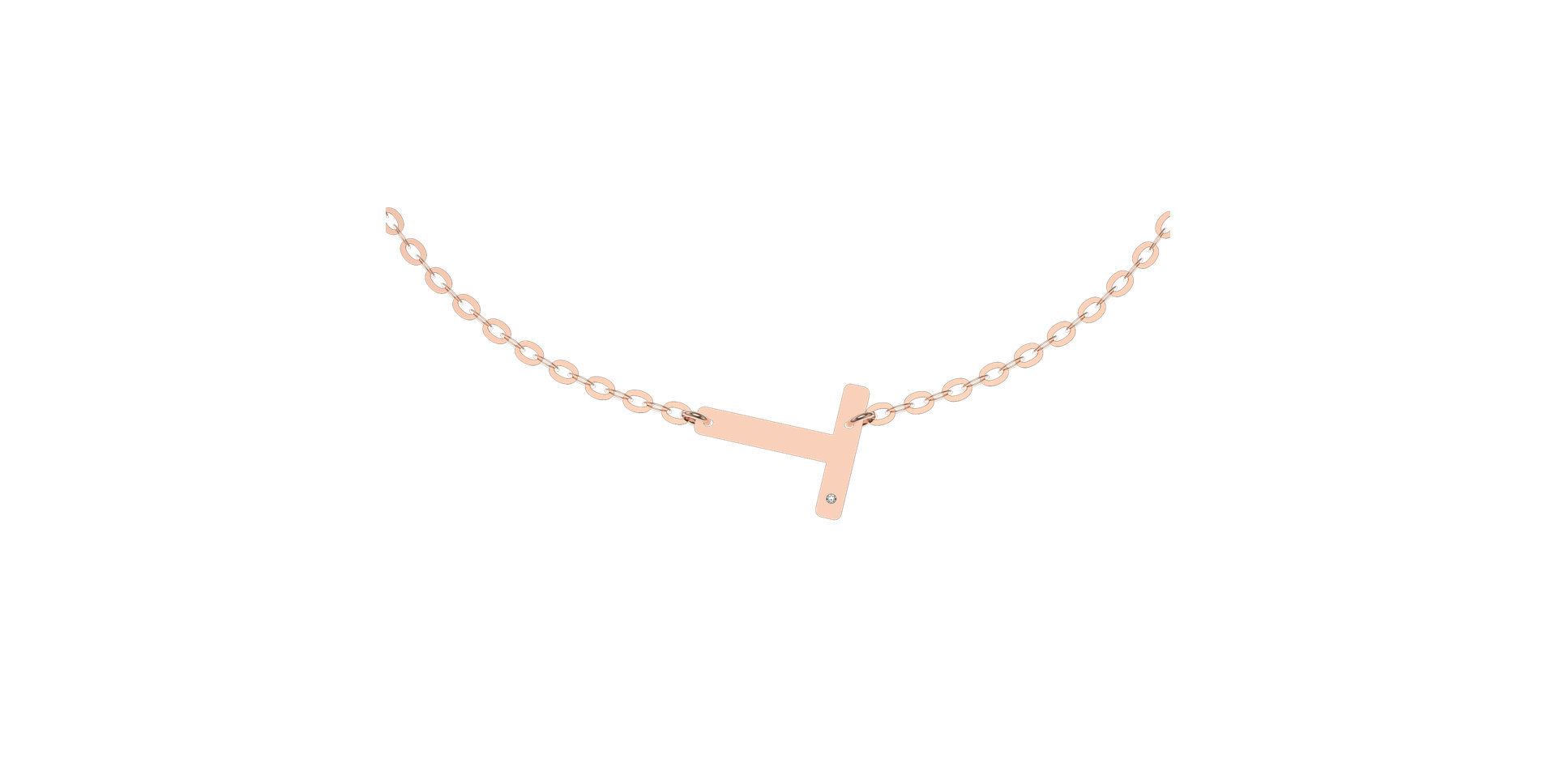 Náramok s diamantom Big Line T