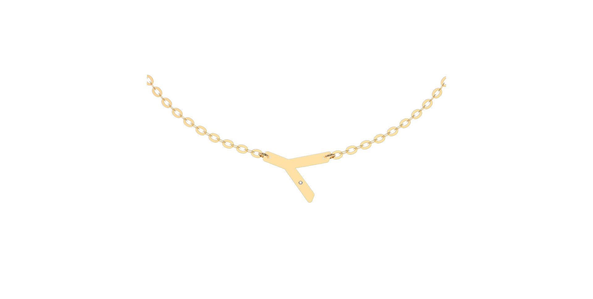 Náramok s diamantom Big Line Y