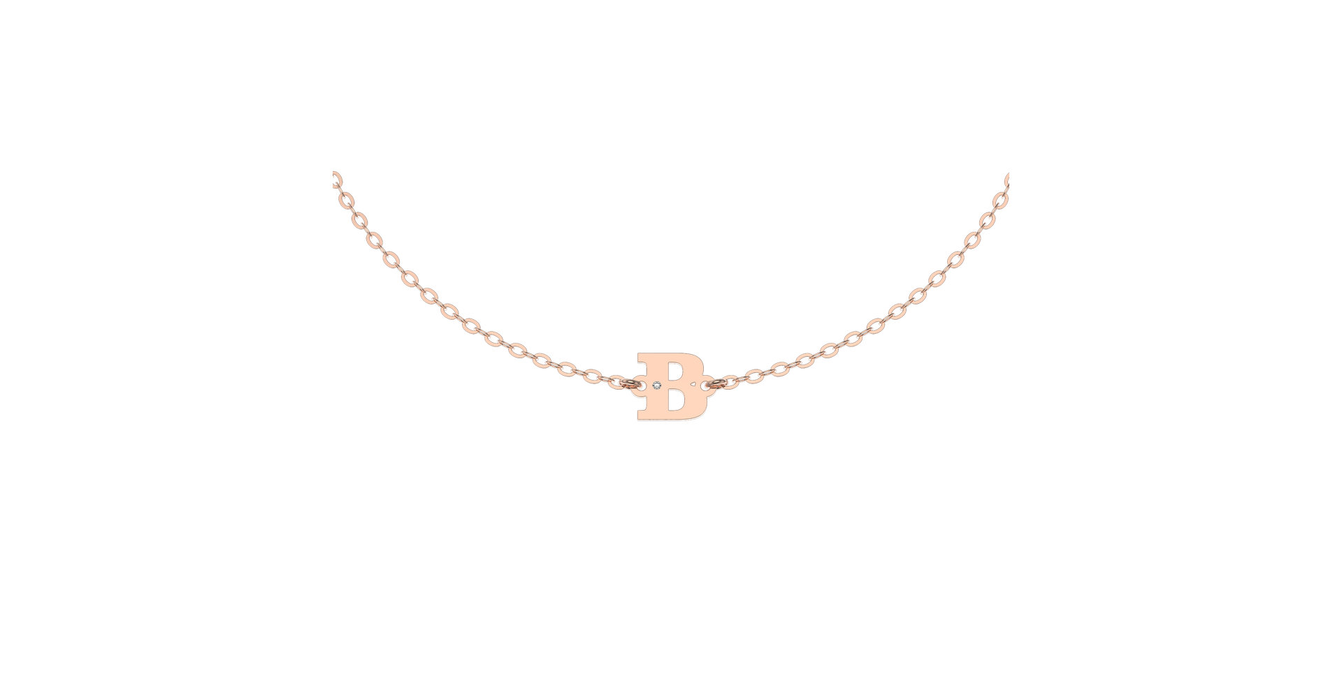 Náramok s diamantom Classic Big B