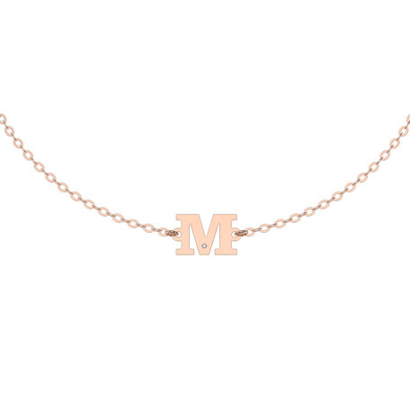 Náramok s diamantom Classic Big M
