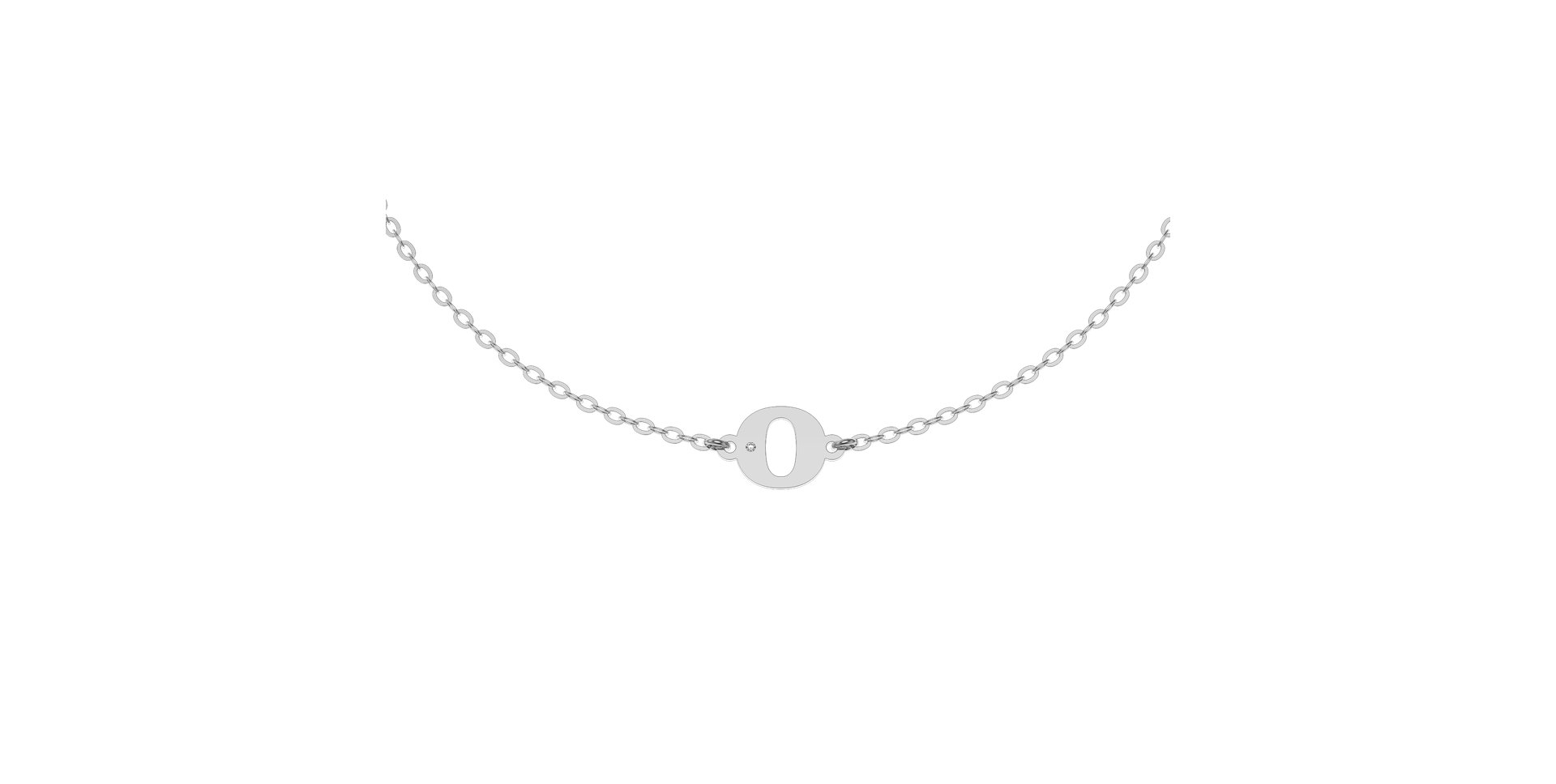 Náramok s diamantom Classic Big O