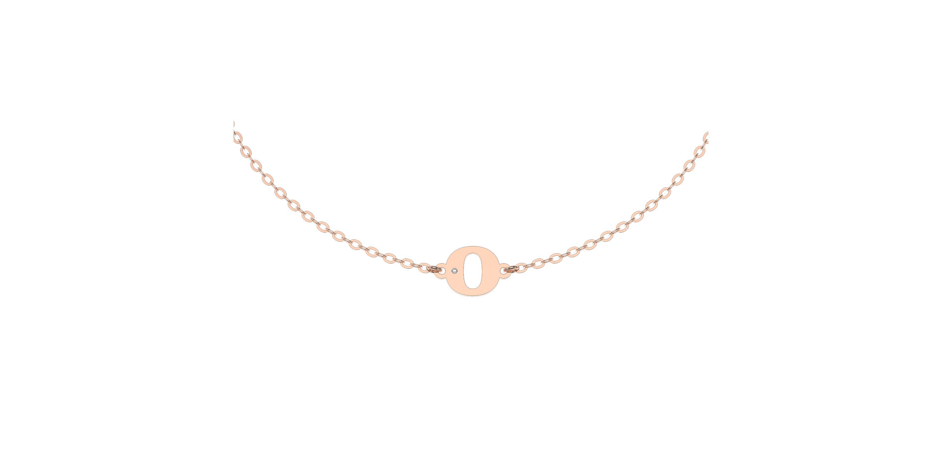 Náramok s diamantom Classic Big O