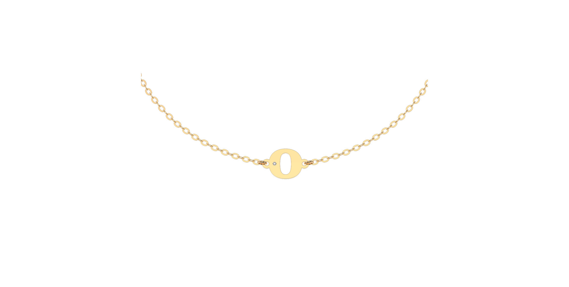 Náramok s diamantom Classic Big O