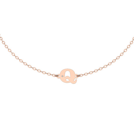 Náramok s diamantom Classic Big Q