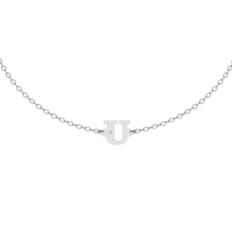 Náramok s diamantom Classic Big U