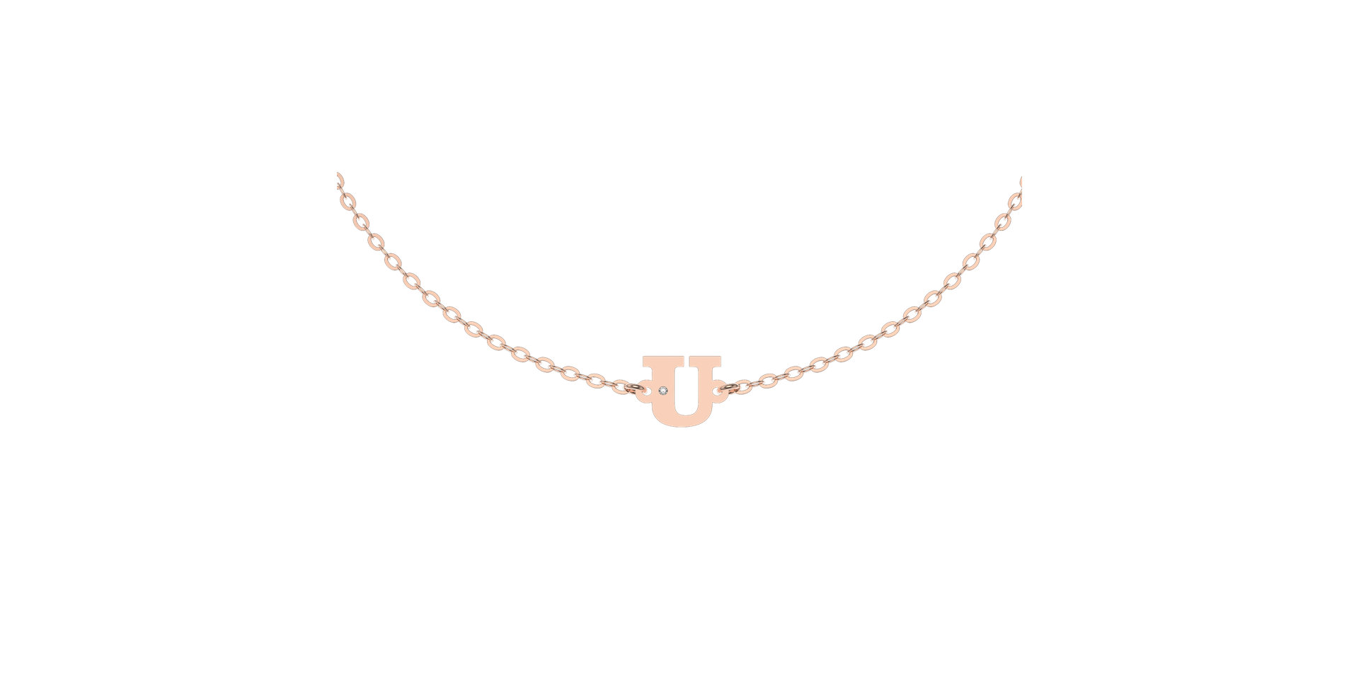 Náramok s diamantom Classic Big U