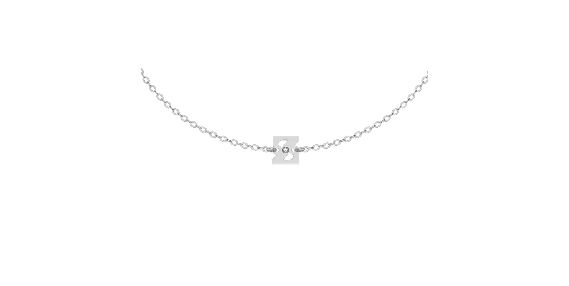 Náramok s diamantom Classic Big Z