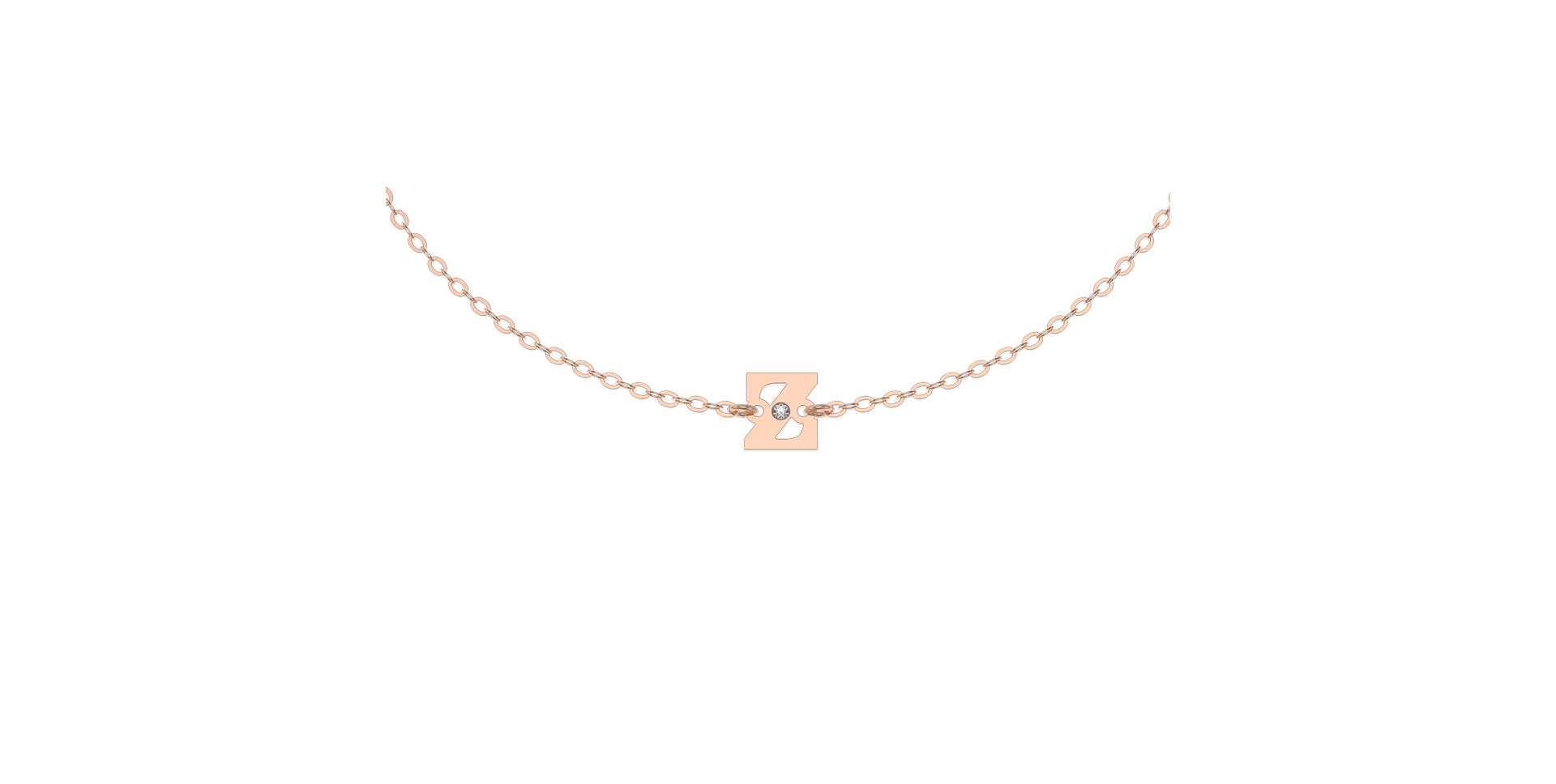 Náramok s diamantom Classic Big Z