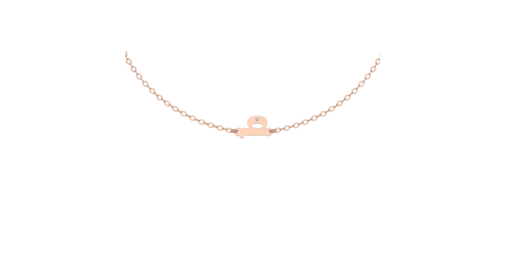 Náramok s diamantom Classic Little B