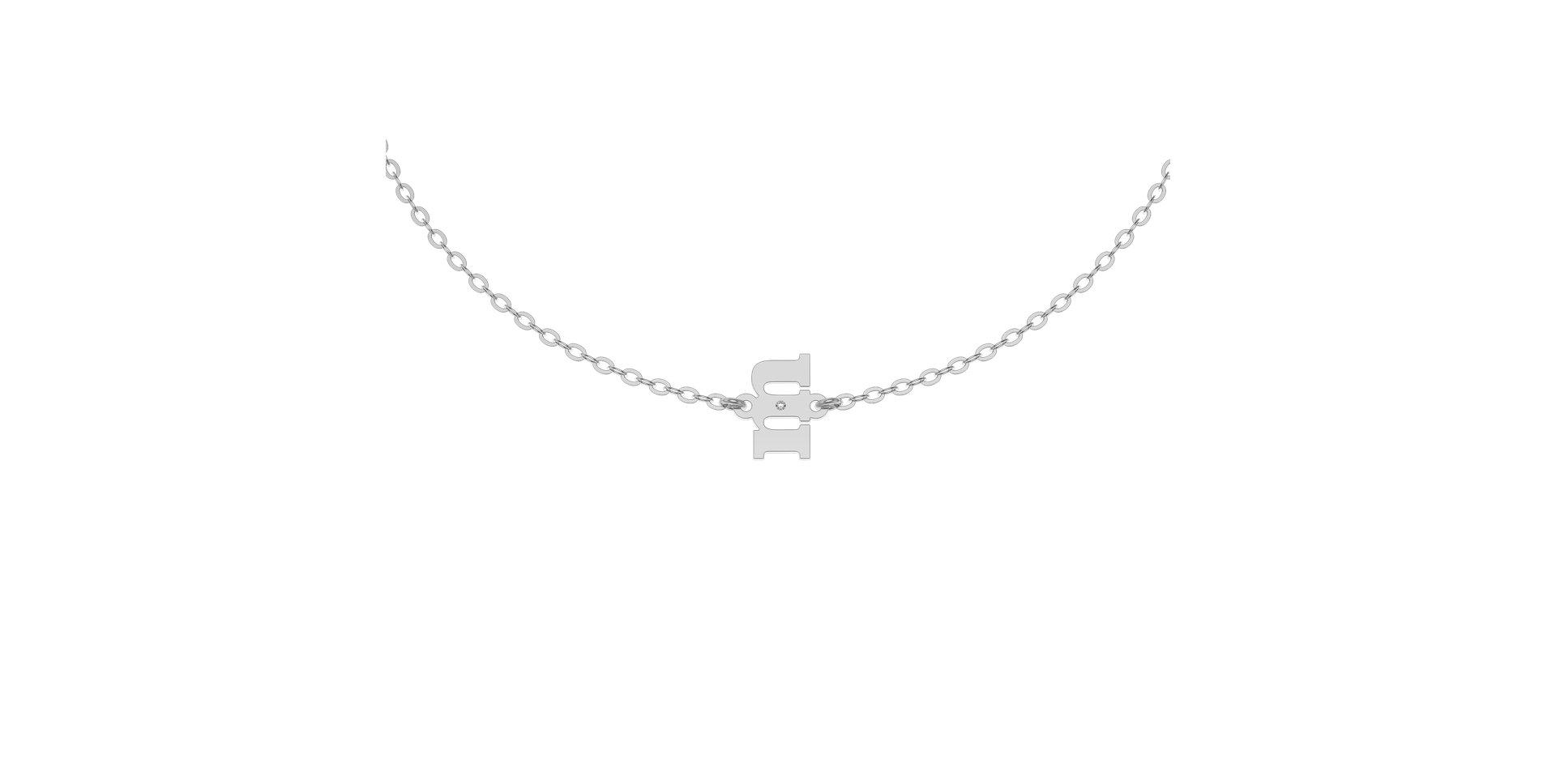 Náramok s diamantom Classic Little M