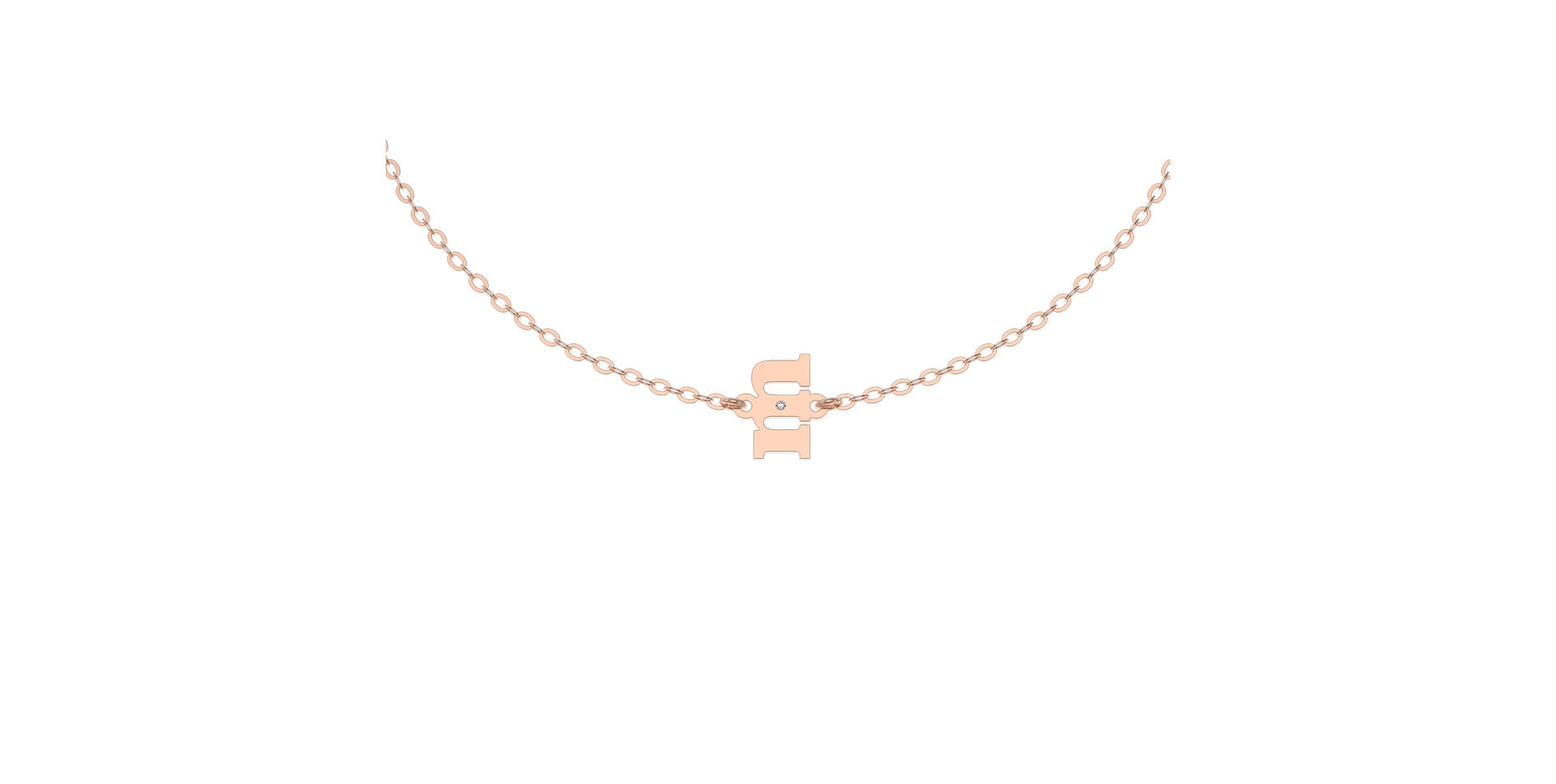 Náramok s diamantom Classic Little M