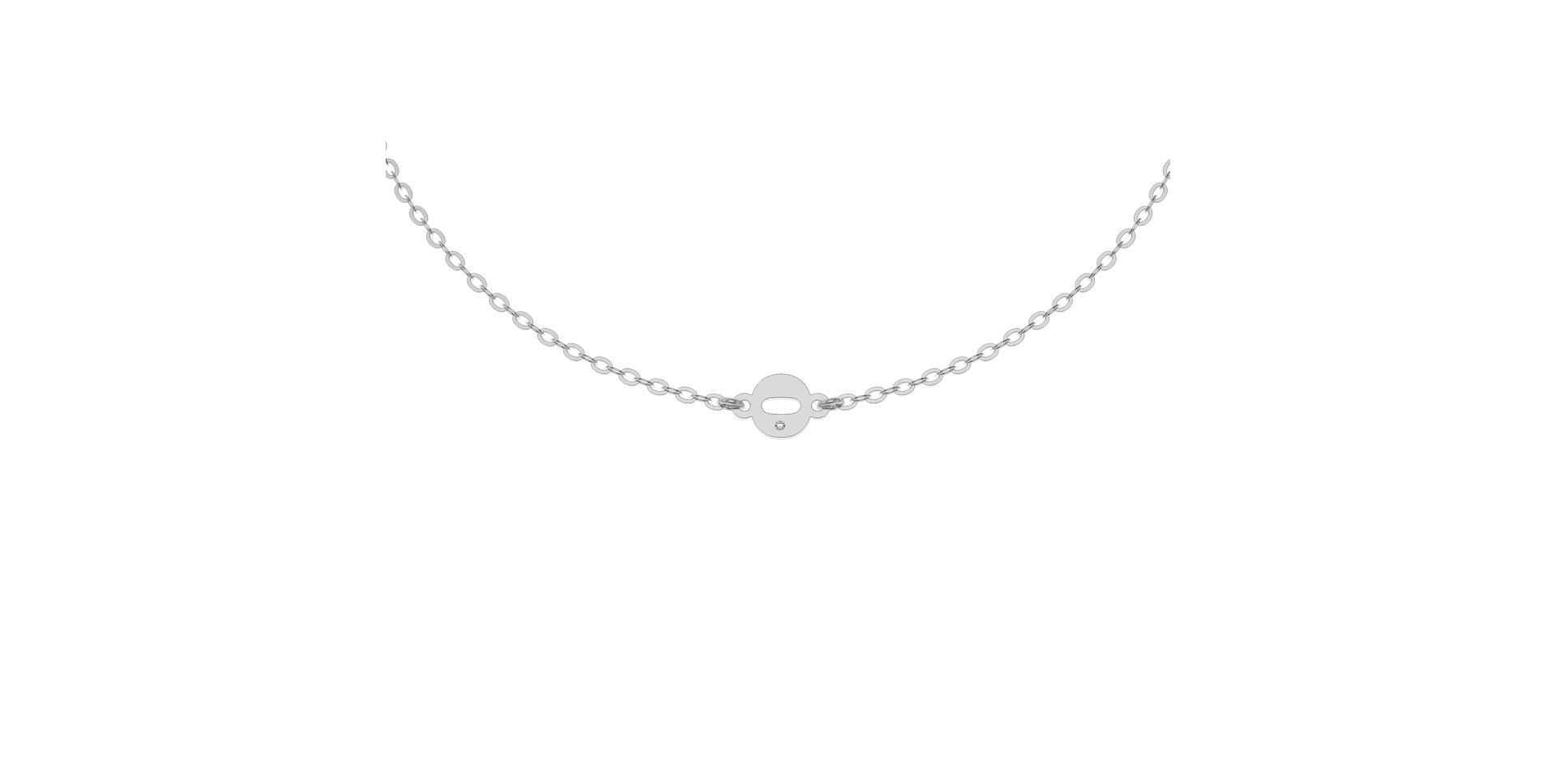 Náramok s diamantom Classic Little O