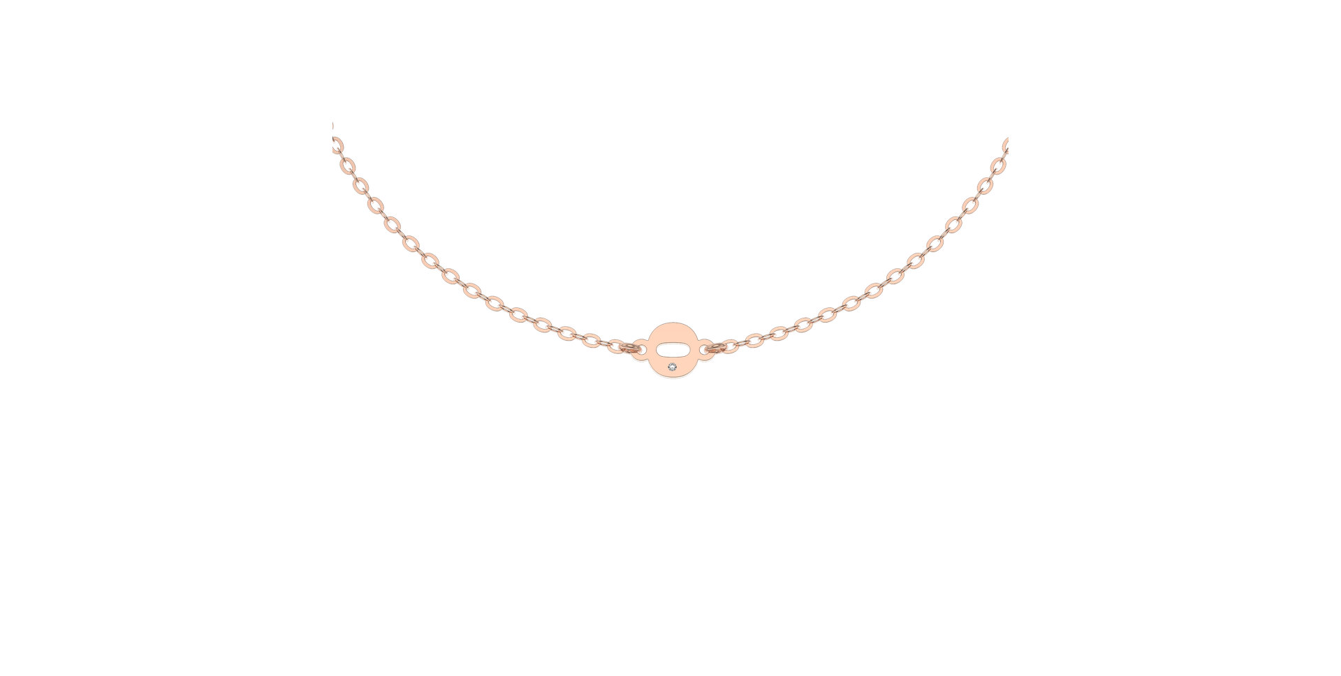 Náramok s diamantom Classic Little O