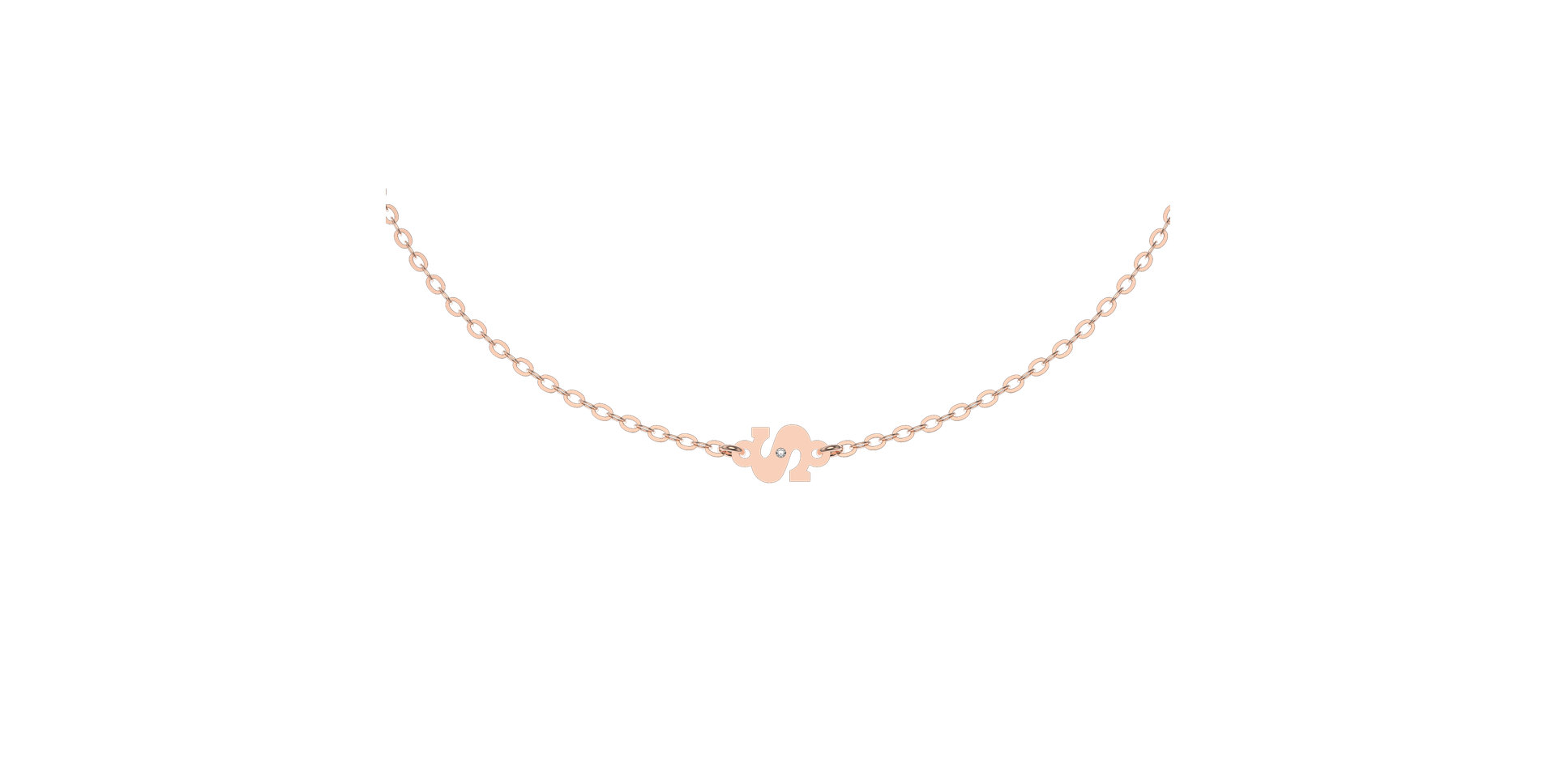 Náramok s diamantom Classic Little S