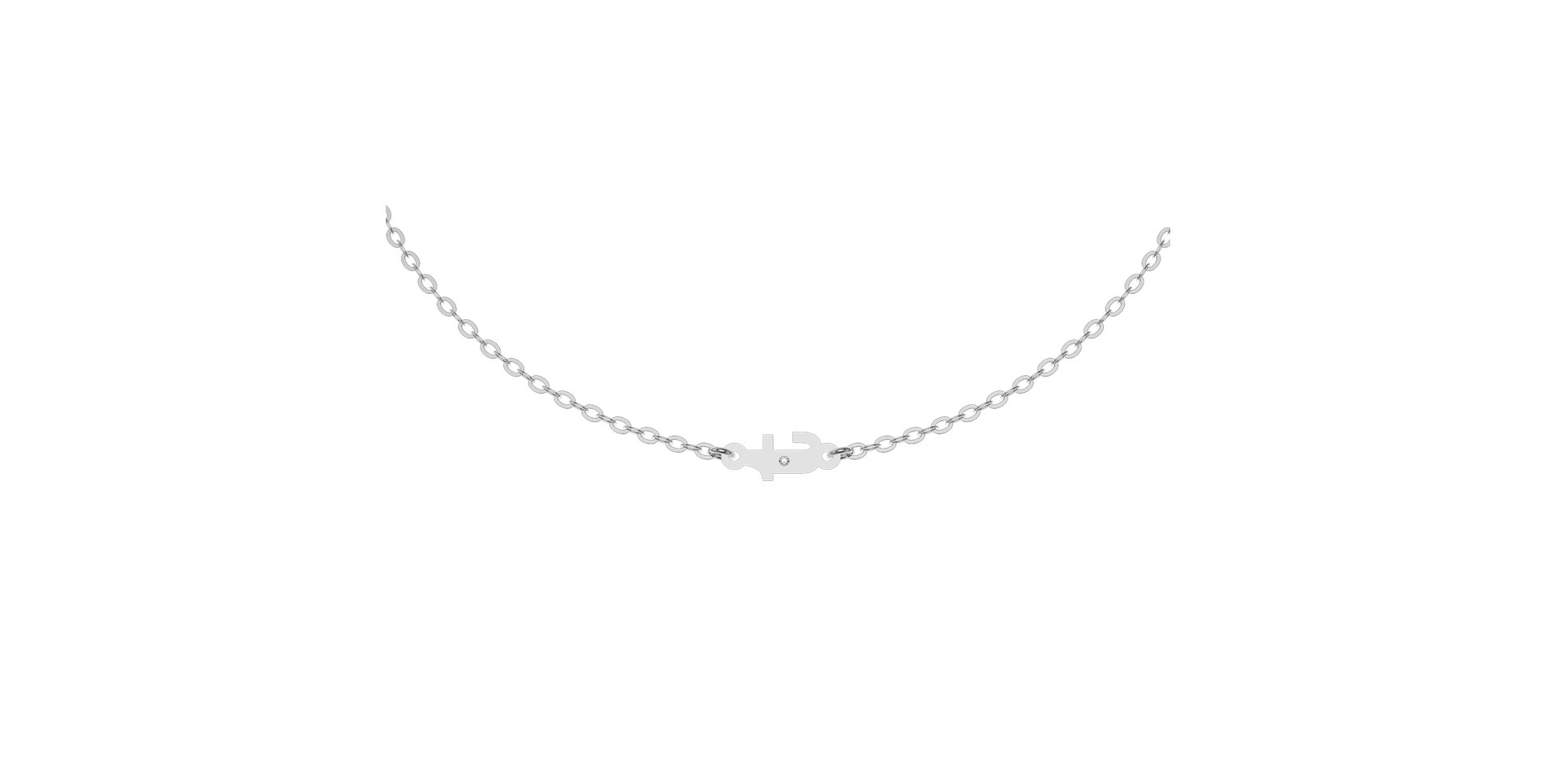 Náramok s diamantom Classic Little T