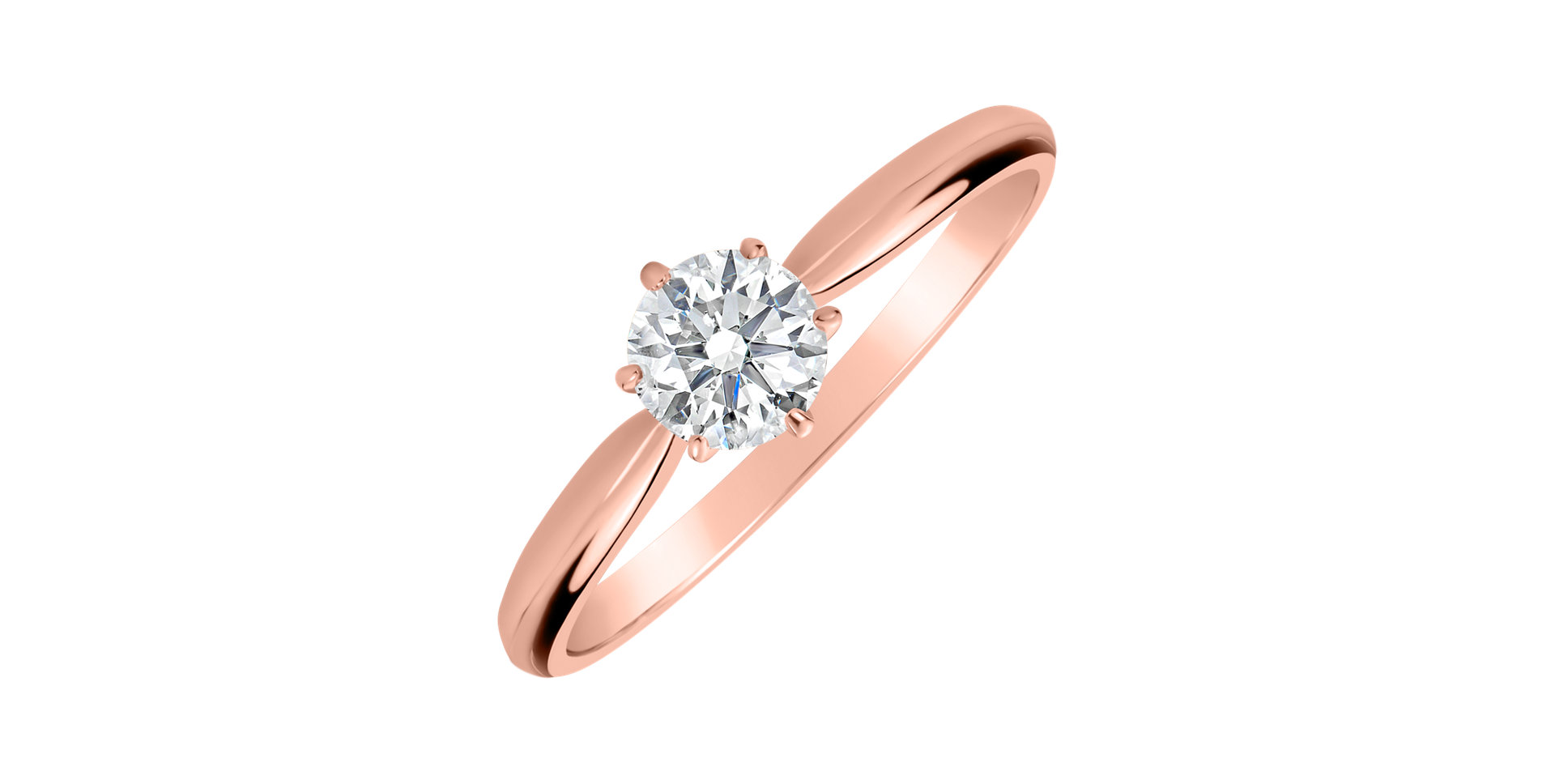 Prsteň s diamantom Eternal Joy