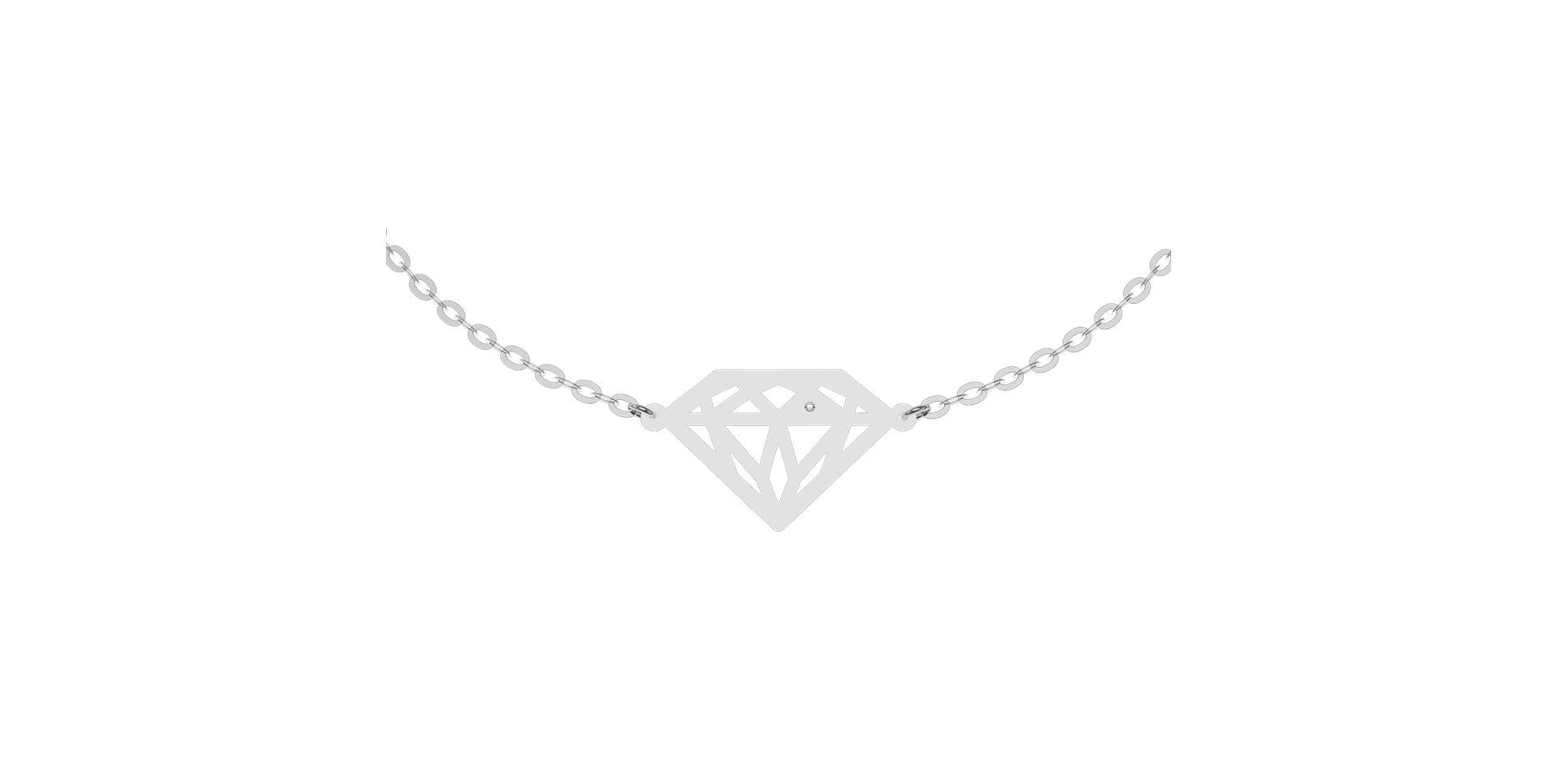 Náramok s diamantom Diamond