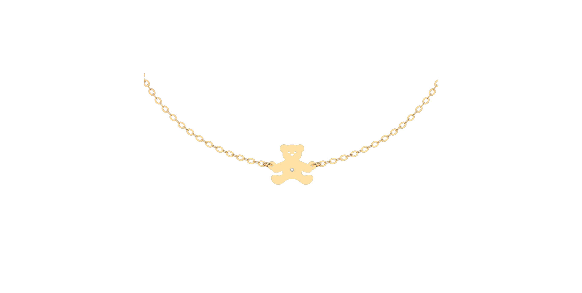 Náramok s diamantom Teddy