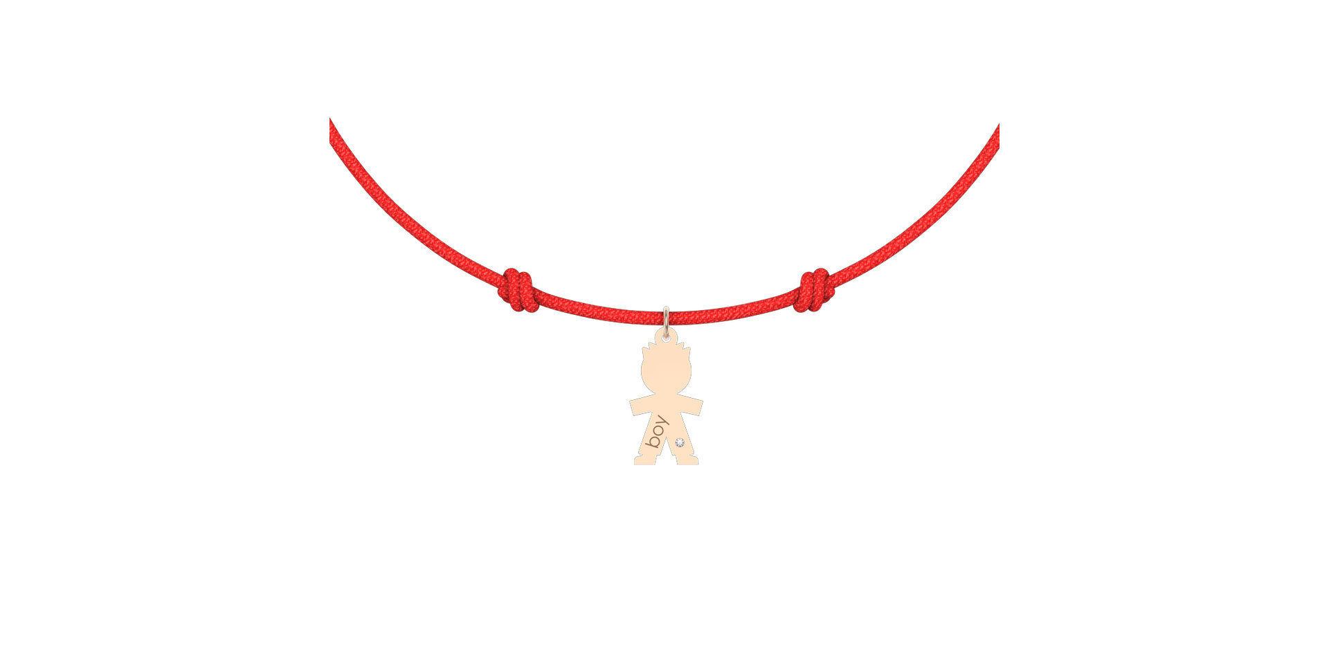 Náramok s diamantom Boy