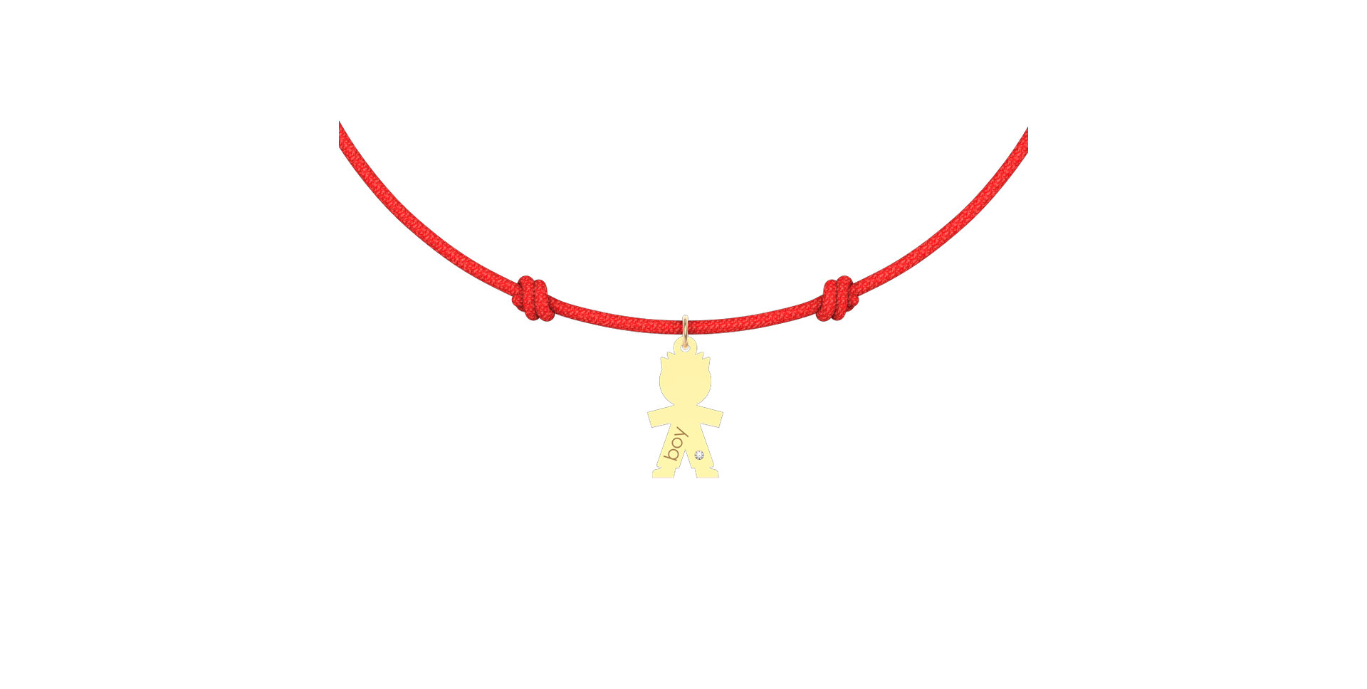 Náramok s diamantom Boy