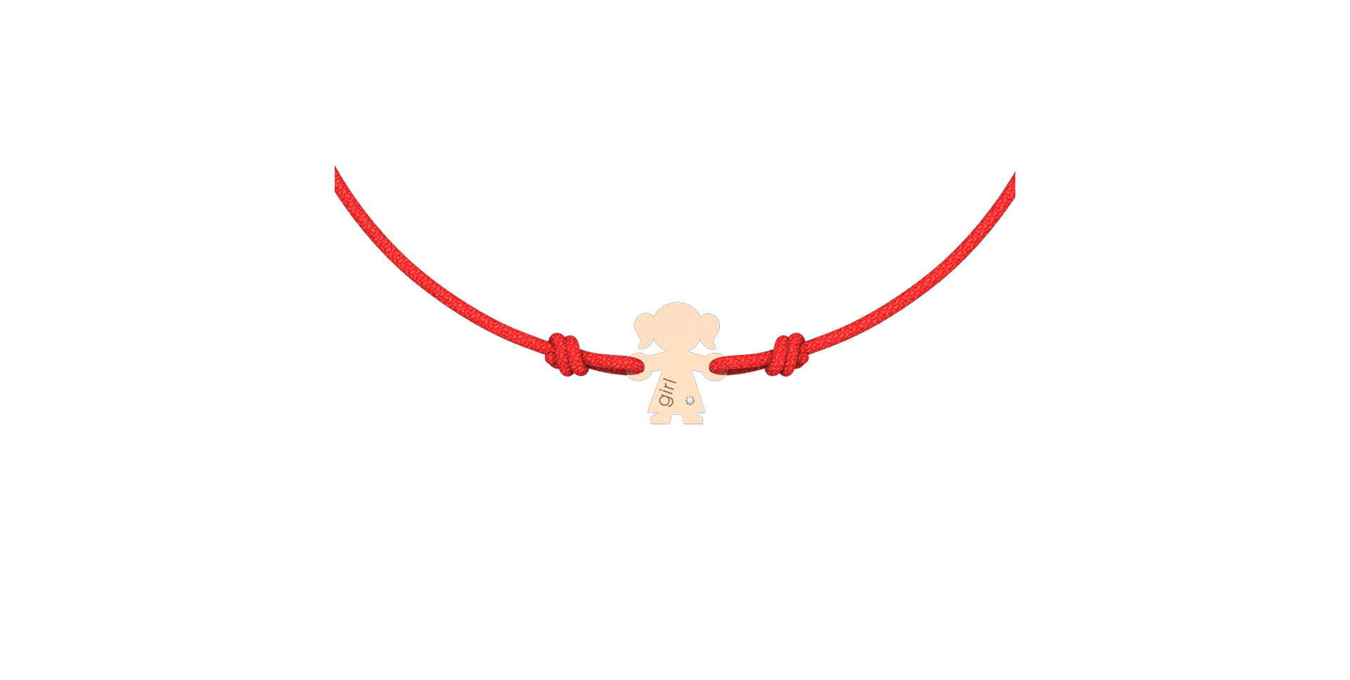 Náramok s diamantom Little Girl