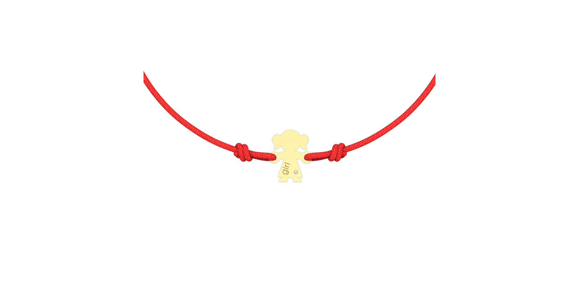 Náramok s diamantom Little Girl