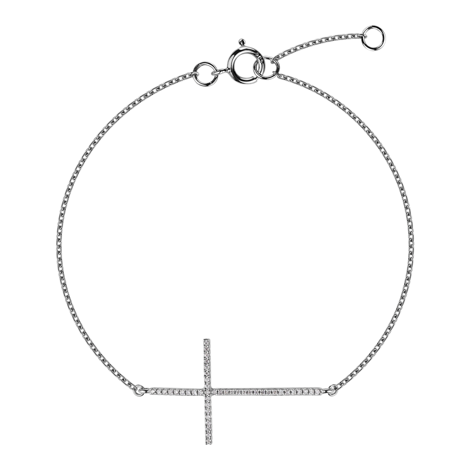 Náramok s diamantmi Cross