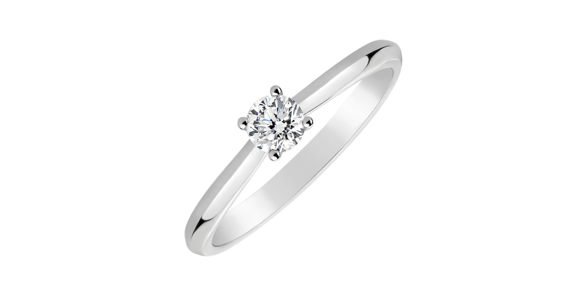 Prsteň s diamantom Forever Love