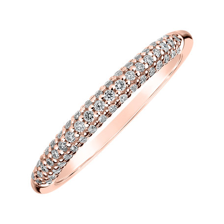 Prsteň s diamantmi Shiny Storm