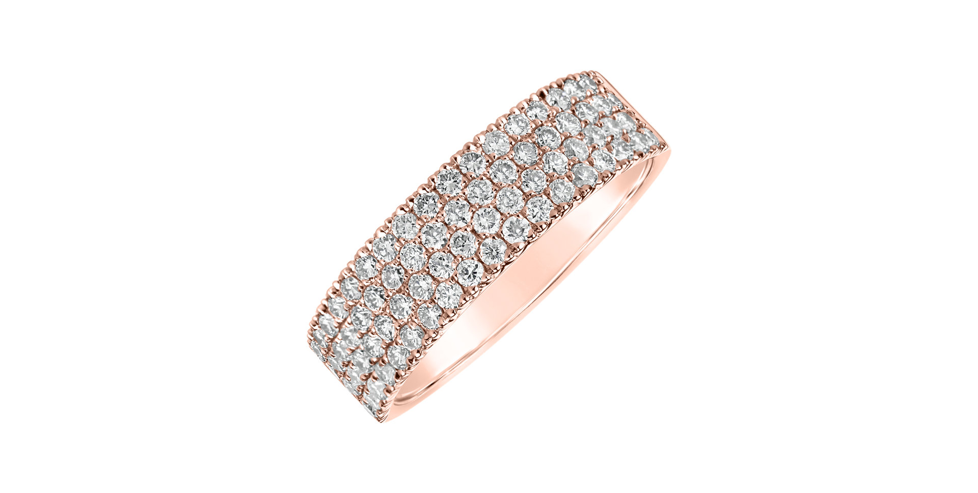 Prsteň s diamantmi Shiny Eternity