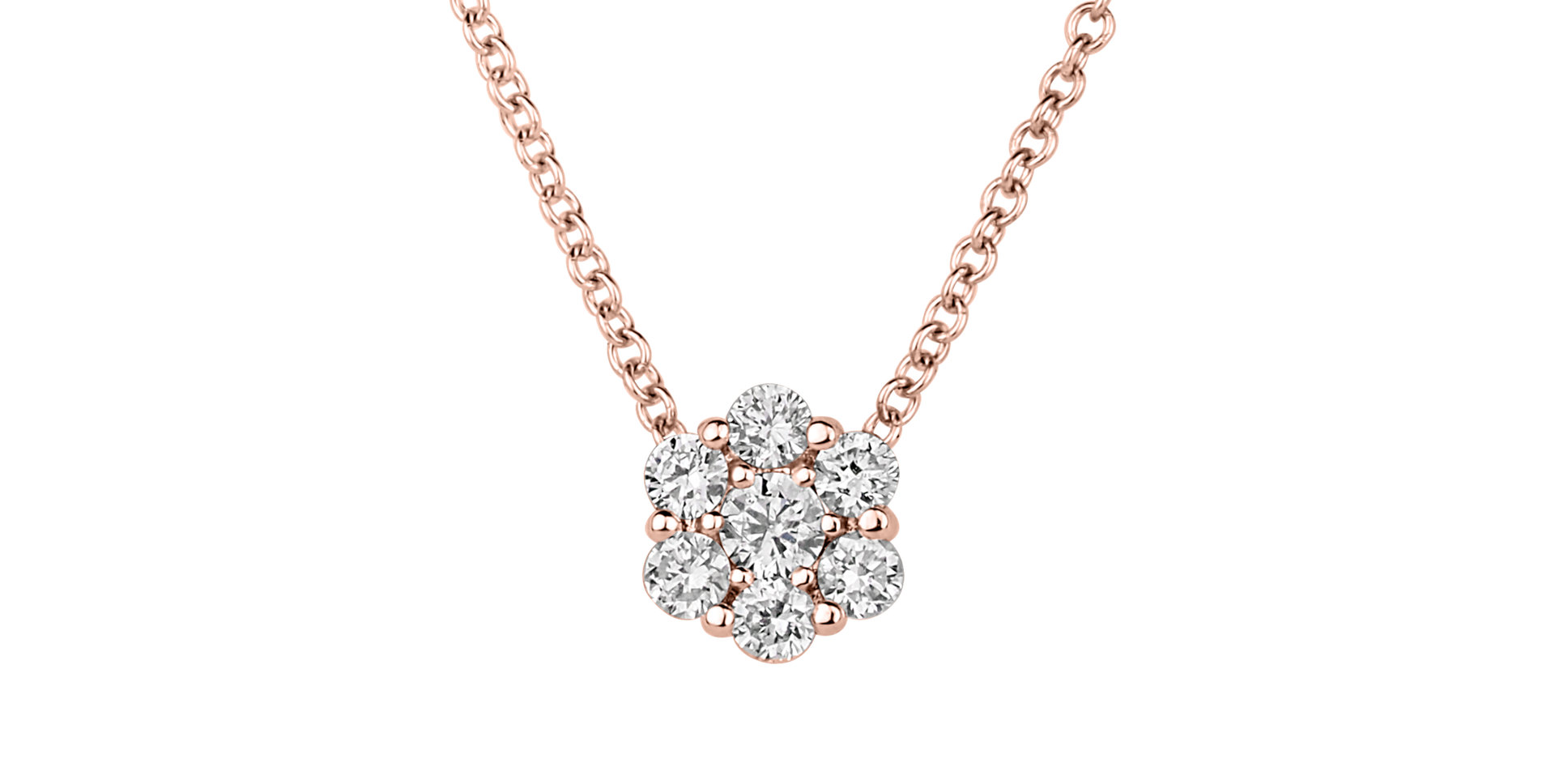 Náhrdelník s diamantmi Shiny Constellation