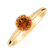 Prsteň s citrínom madeira Bonbon2