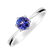 Prsteň s tanzanitom Bonbon2