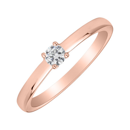 Prsteň s diamantom Spark of Love