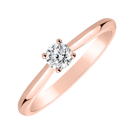 Prsteň s diamantom Forever Love