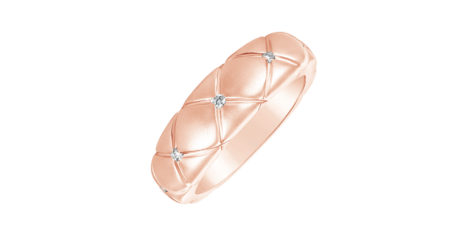 Prsteň s diamantmi Royal Joy