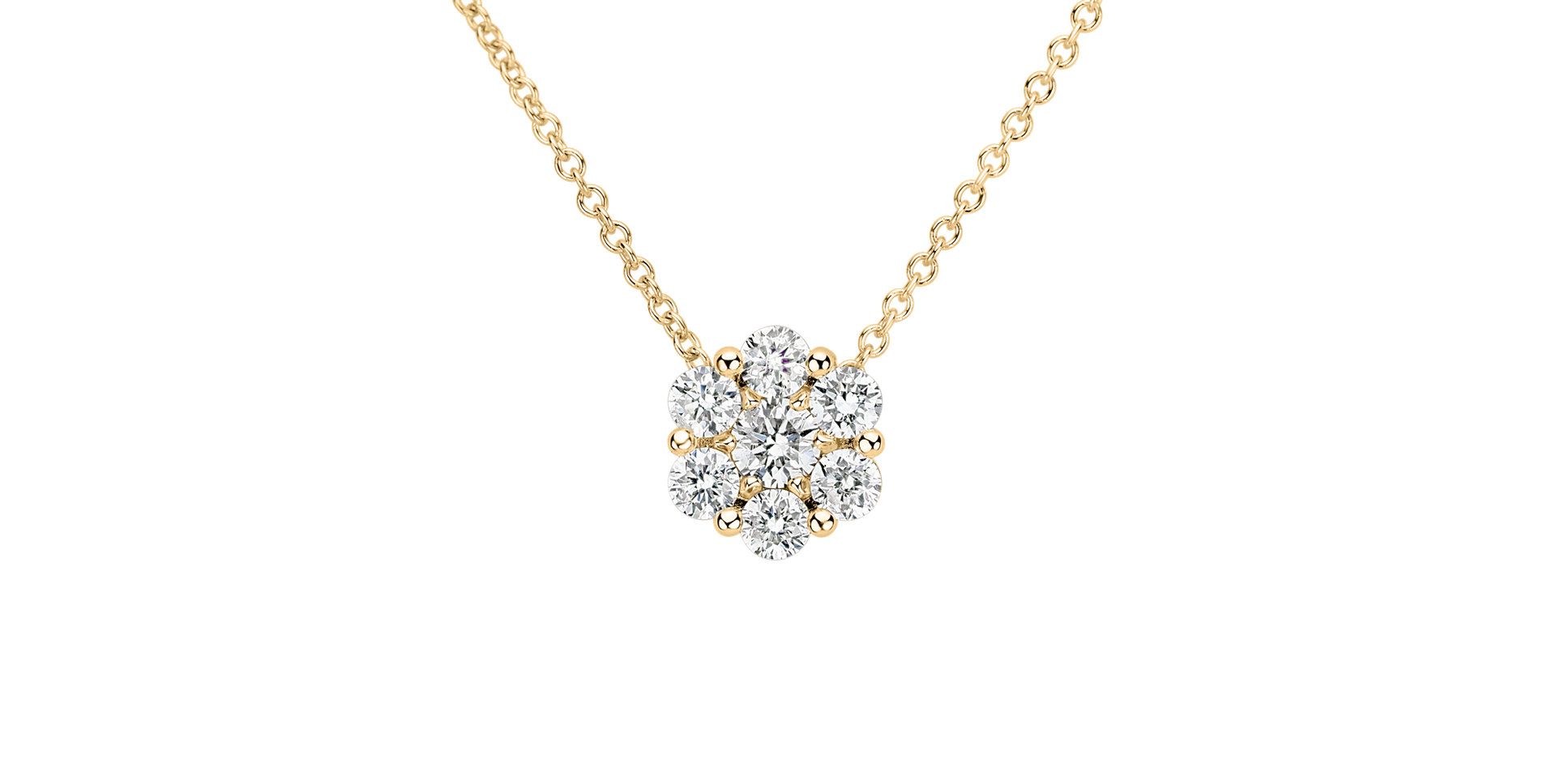 Náhrdelník s diamantmi Shiny Constellation