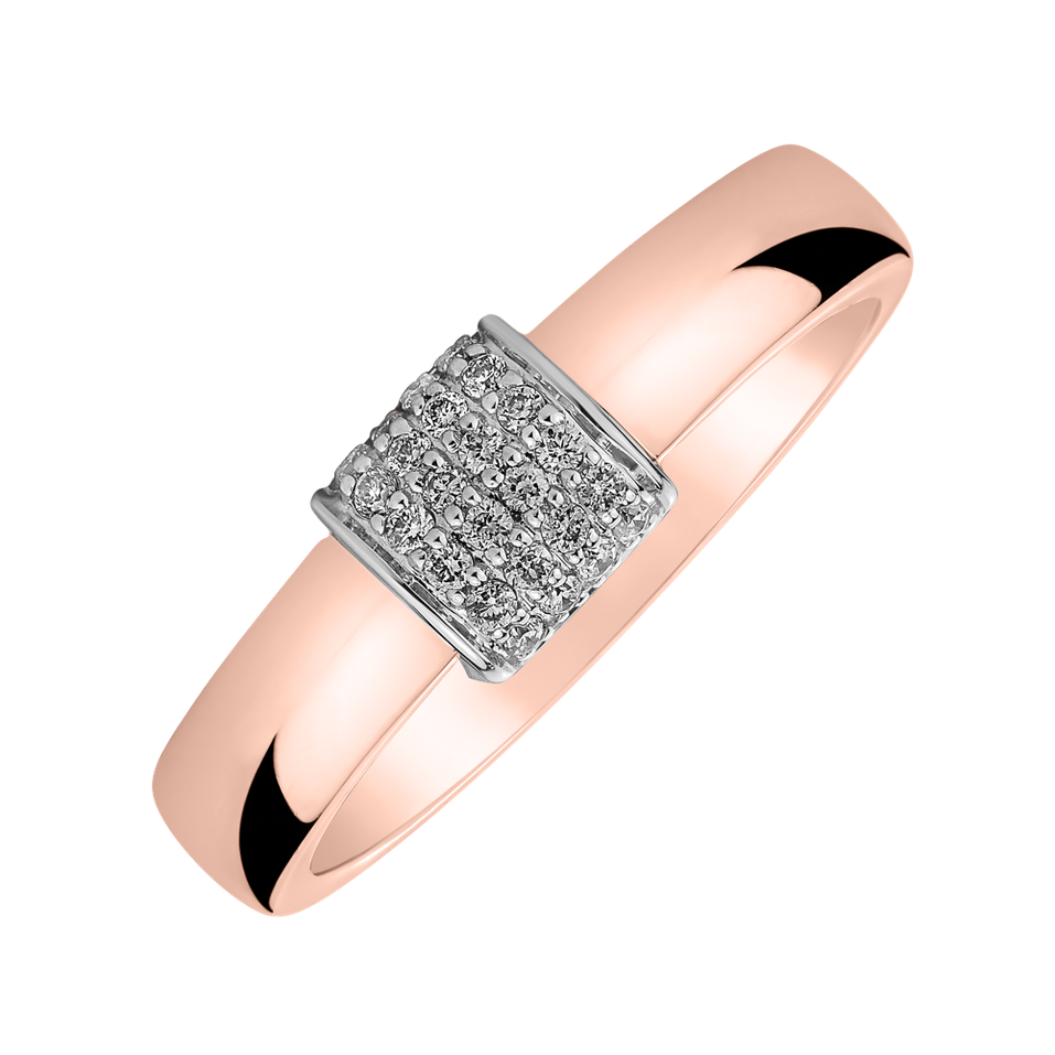 Prsteň s diamantmi Andromeda Secret