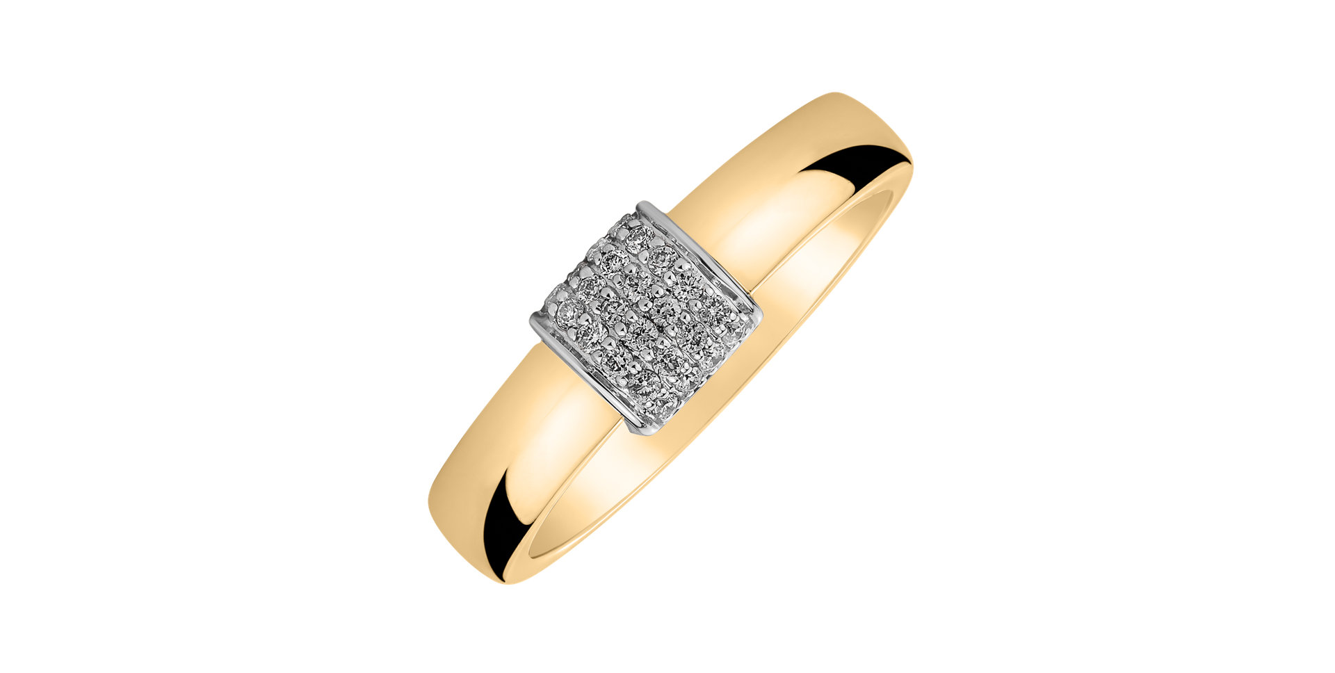 Prsteň s diamantmi Andromeda Secret