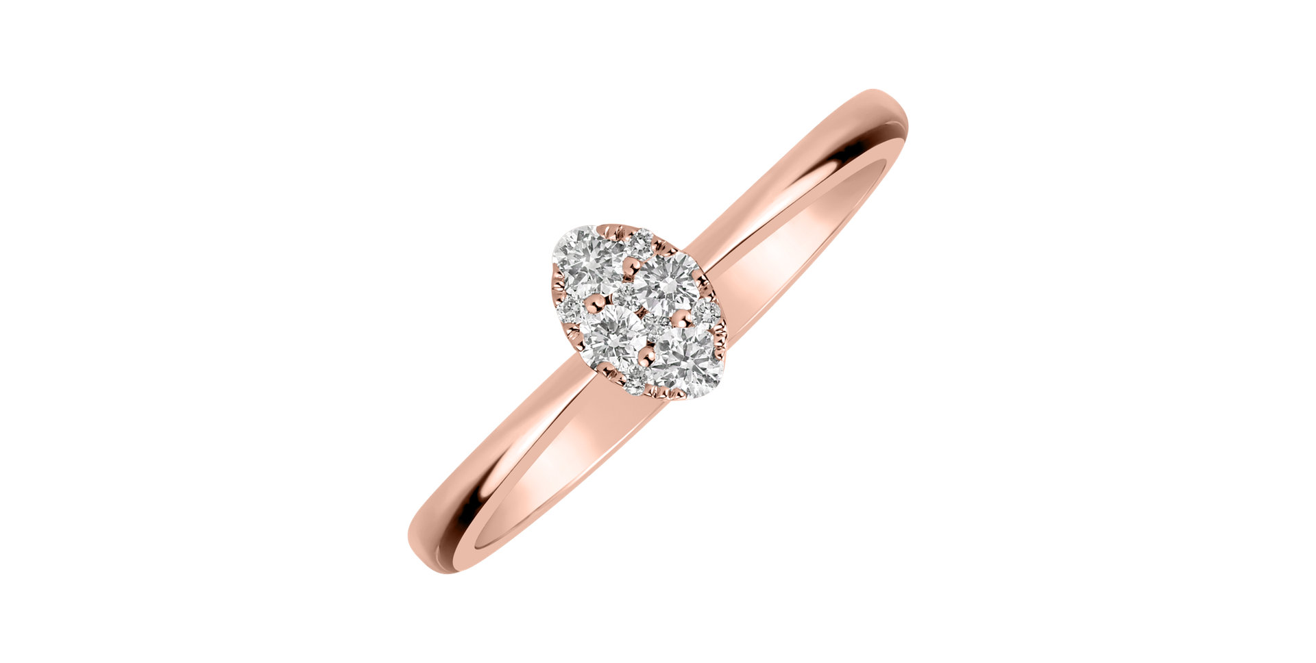 Prsteň s diamantmi One Thousand And One Nights