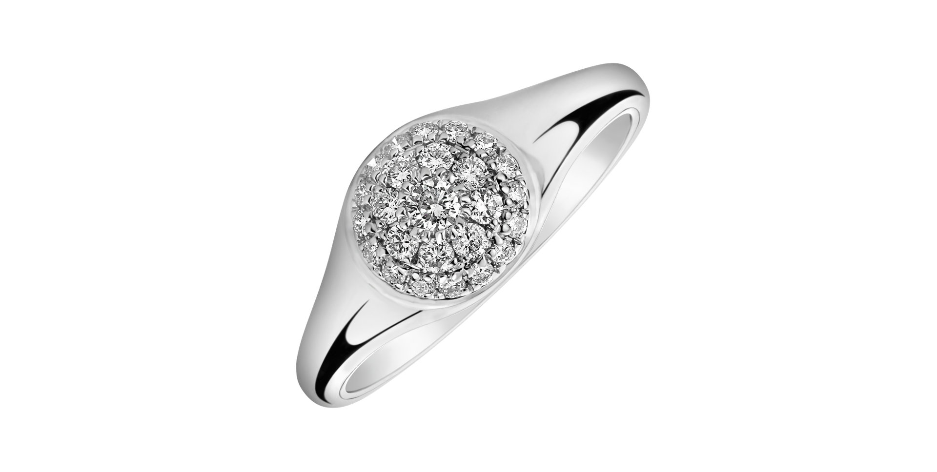 Prsteň s diamantmi Recent Sunset