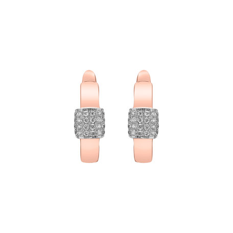Náušnice s diamantmi Miracle Sparkle