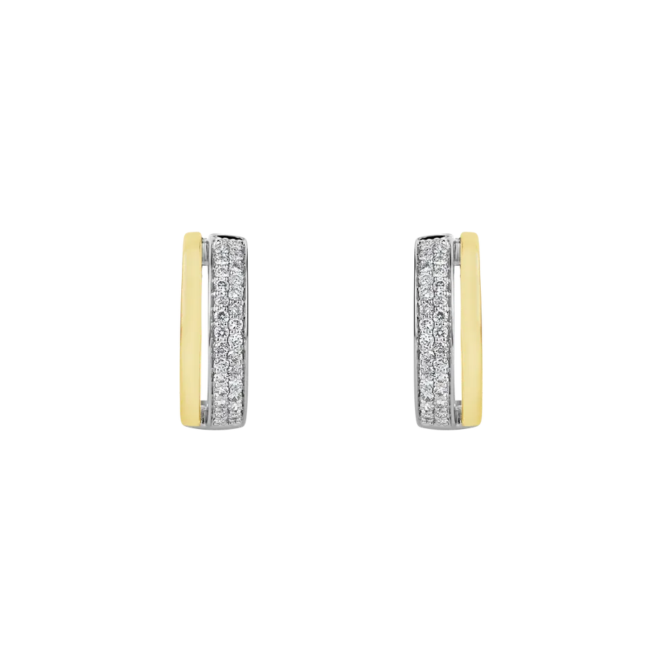 Náušnice s diamantmi Moonlight Spirit