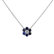 Náhrdelník s diamantom a zafírmi Shiny Constellation2