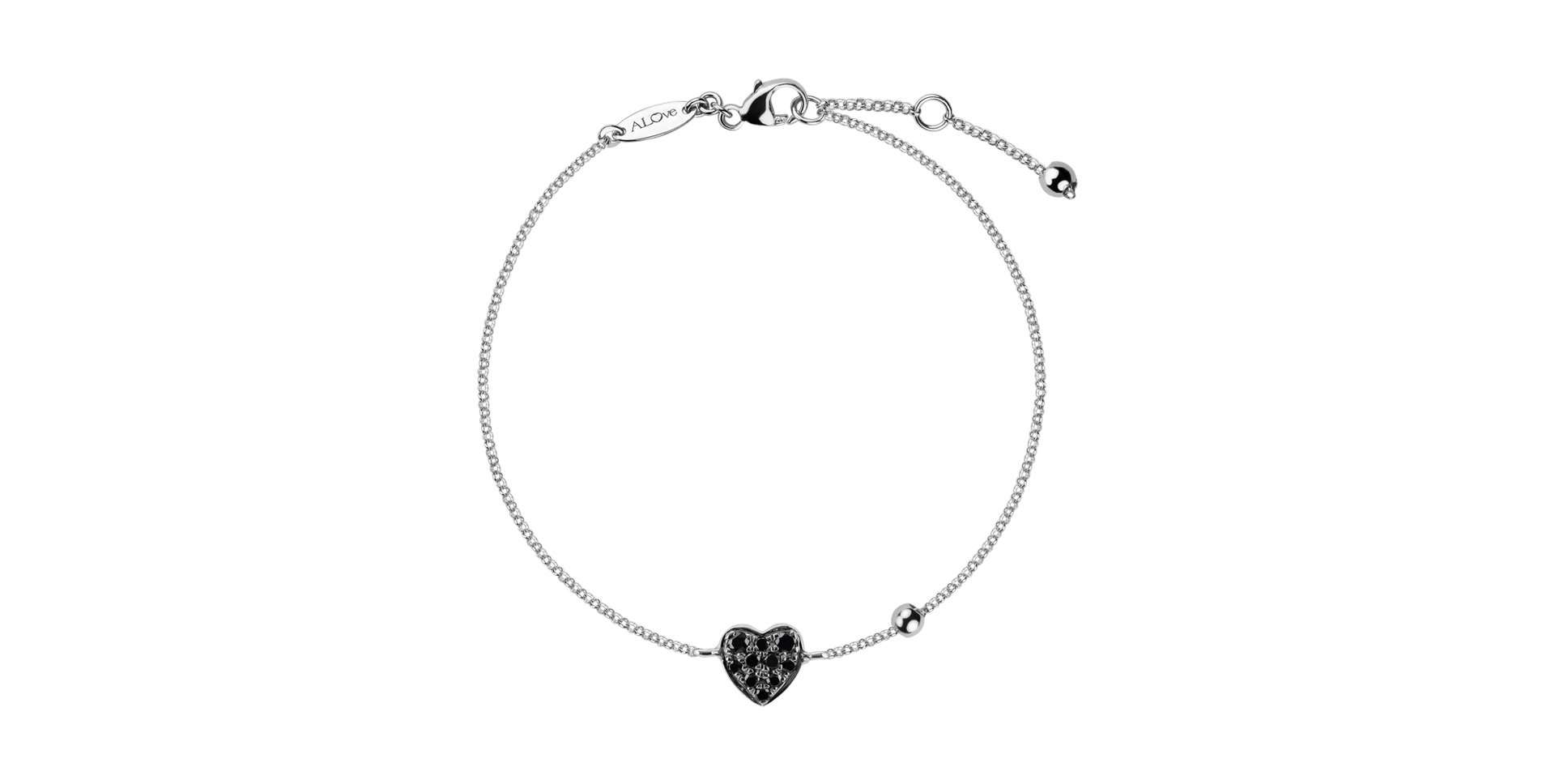 Náramok s diamantmi Lover Message