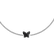 Náramok s čiernymi diamantmi Butterfly2